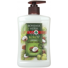 Bohemia Gifts Kokos tekuté mydlo s kokosovým a olivovým olejom 500 ml