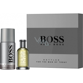 Hugo Boss Boss No.6 Bottled toaletná voda pre mužov 50 ml + dezodorant sprej 150 ml, darčeková sada