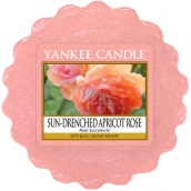 Yankee Candle Sun Drenched Apricot Rose - vyšúchaný marhuľová ruže vonný vosk do aromalampy 22 g