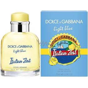 Dolce & Gabbana Light Blue Italian Zest toaletná voda 75 ml