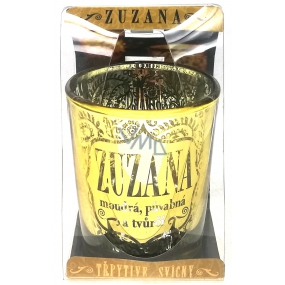 Albi Trblietavý svietnik zo skla na čajovú sviečku ZUZANA, 7 cm