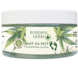 Bohemia Gifts Herbs Konopná masť na päty s konopným olejom 100 ml