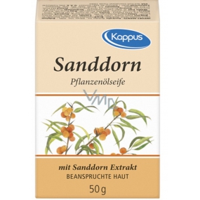 Kappus Sanddorn - Rakytník toaletné mydlo 50 g