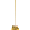 Spokar Metla zatláčaná s palicou, syntetické vlákna (PVC), palica 120 cm, šírka 50 cm