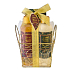 Salsa Collection Granátové jablko a ružová voda pena do kúpeľa 200 ml + telové mlieko 200 ml + soľ do kúpeľa 150 ml, 3-dielna darčeková sada zlatý kôš