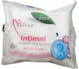 Miléne Pure Sensitive intímne vlhčené obrúsky 25 kusov