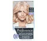 Loreal Paris Préférence farba na vlasy 9.12 Sibéria Studená veľmi svetlá blond
