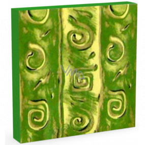 Aha papierové obrúsky 3-vrstvové 33 x 33 cm 20 kusov Athena zelená