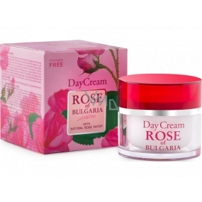 Rose of Bulgaria Denný krém s ružovou vodou, rozmarínom a harmančekom 50 ml