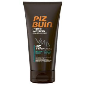 Piz Buin Hydroinfusion Sun SPF15 Hydratačný gél na opaľovanie 150 ml