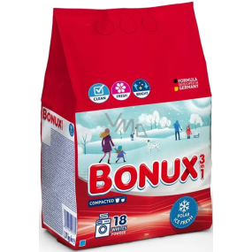 Bonux White Polar Ice Fresh 3v1 biely prací prostriedok 18 dávok 1,17 kg