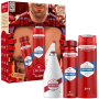 Old Spice Ironman Whitewater sprchový gél 250 ml + voda po holení 100 ml + deodorant sprej 150 ml + hracie domino, kozmetická sada pre mužov