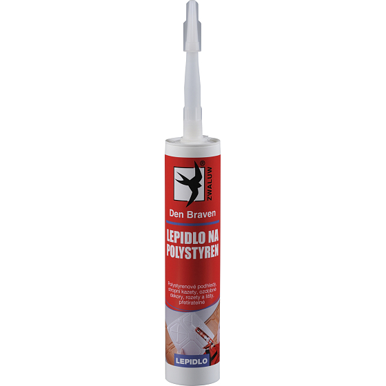 Den Braven lepidlo na polystyrén, biele, 310 ml