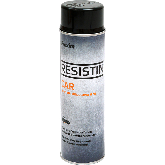 Resistin Car antikorozný sprej na ošetrenie podvozku, nepremieňateľný, 500 ml