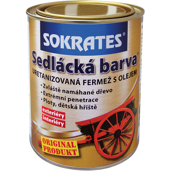 Sokrates sedlácká farba na drevo, 0605 slonová kosť, 700 g