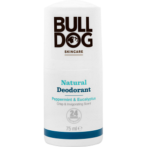 Bulldog deodorant roll-on Peppermint & Eucalyptus, 75 ml