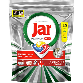 Jar Platinum Plus tablety do umývačky, 40 ks