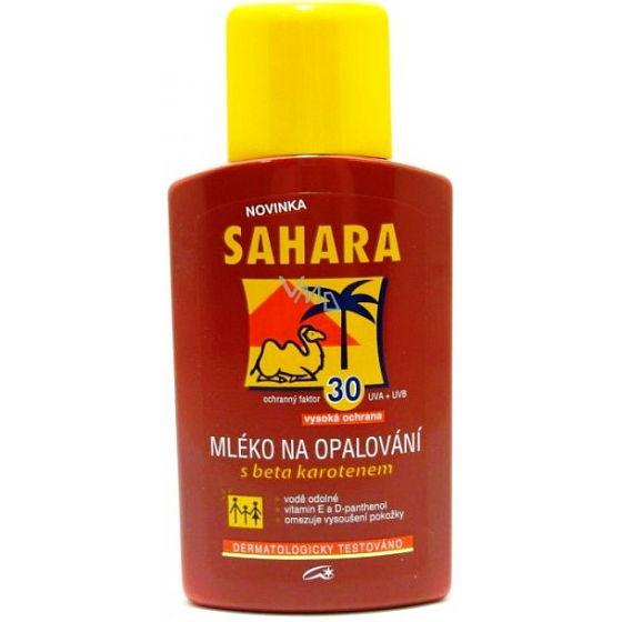 Astrid Sahara SPF30 Beta-karotén mlieko na opaľovanie 200 ml