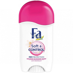 Fa Soft & Control Orange Blossom Scent 48h antiperspirant dezodorant stick pre ženy 50 ml