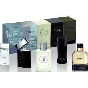 Giorgio Armani for Men miniatúry parfumov 5 kusov