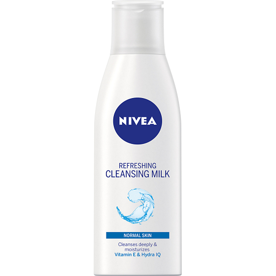 Nivea Refreshing Cleansing Milk osviežujúce čistiace pleťové mlieko, 200 ml