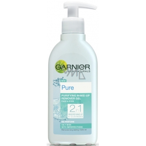 Garnier Skin Naturals Pure 2v1 odličovací čistiaci gél 200 ml
