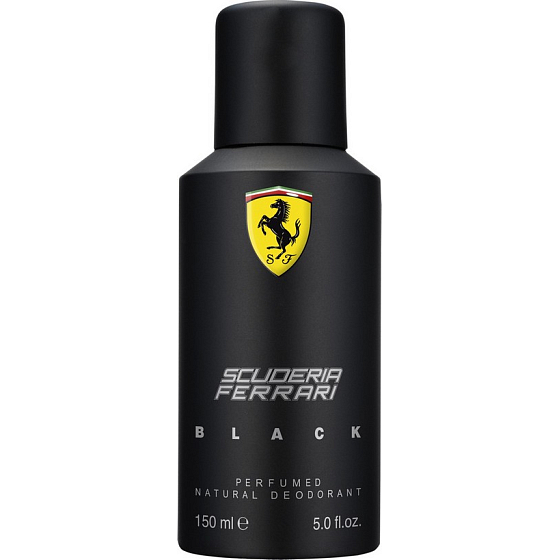 Ferrari Scuderia Black deodorant sprej pre mužov 150 ml