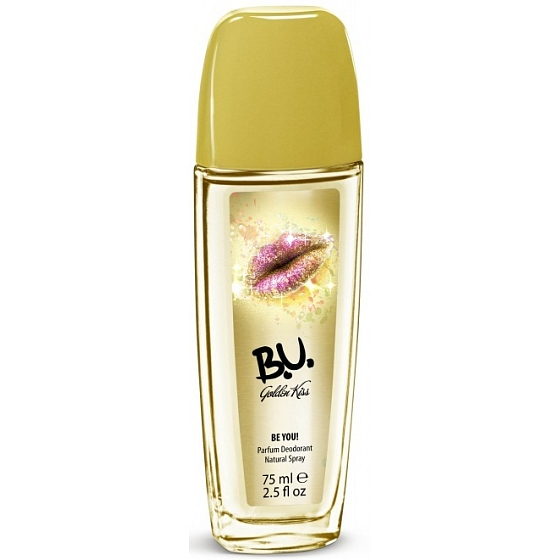 BU Golden Kiss parfumovaný dezodorant sklo pre ženy 75 ml