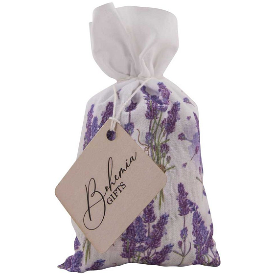 Bohemia Gifts Levanduľová soľ do kúpeľa v plátenom vrecku 150 g