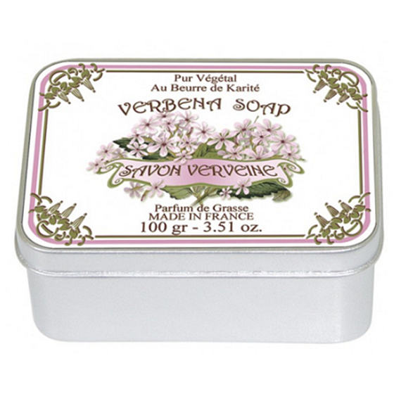 Le Blanc Verveine - Verbena prírodné mydlo tuhé v krabičke 100 g