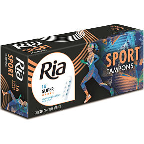 Ria Sport Super dámske tampóny 16 kusov