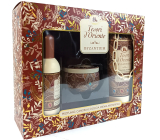 Tesoro d Oriente Byzantium toaletná voda pre ženy 100 ml + sprchový gél 250 ml + orientálna sviečka 109 g, darčeková sada