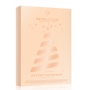 Makeup Revolution tiene, rozjasňovač, báza, bronzer, rúž, lesk na pery, kozmetický štetec, zrkadielko, Adventný kalendár kozmetická sada