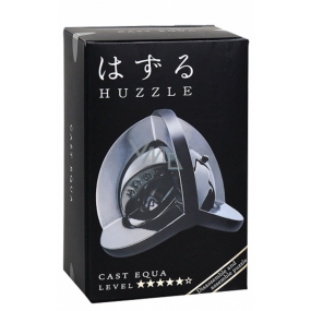 Huzzle Cast Equa kovový hlavolam, obtiažnosť 5