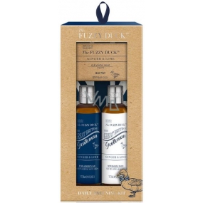 Baylis & Harding Men Zázvor a Limetka 2v1 šampón a sprchový gél 240 ml + balzam po holení 240 ml + toaletné mydlo 100 g, kozmetická sada pre mužov