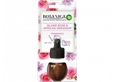 Air Wick Botanica Exotická ruže a africká pelargónie elektrický osviežovač náhradná náplň 19 ml