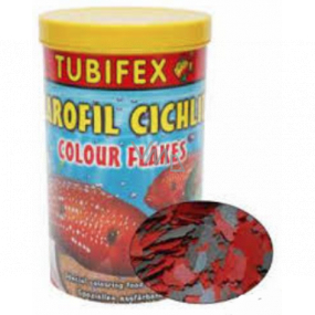 Tubifex Karofil Cichlid plnohodnotné krmivo pre ryby 125 ml