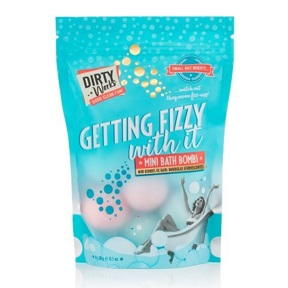 Dirty Works Getting Fizzy mini gule do kúpeľa 8 x 20 g