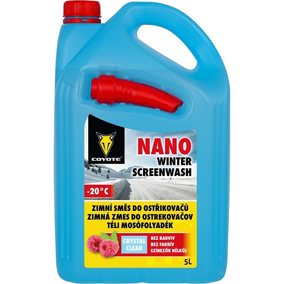 Coyote Nano -20 ° C zimná kvapalina do ostrekovačov, bez farbív 5 l