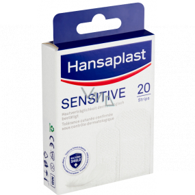 Hansaplast Sensitive náplasť 20 kusov