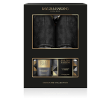 Baylis & Harding Sprchový gél s čiernym korením a ženšenom 140 ml + toaletné mydlo 100 g + papuče, kozmetická sada pre mužov