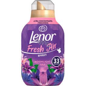 Lenor Fresh Air Effect Moonlight Lily koncentrovaný zmäkčovač tkanín 33 dávok 462 ml
