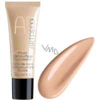 Artdeco Fluid Camouflage Foundation dlhotrvajúci make-up 15 Neutral / Natural Sand 20 ml