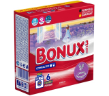 Bonux Color Caring Lavender 3v1 prací prášok na farebnú bielizeň 6 dávok 390 g