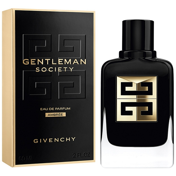 Parfémovaná voda Givenchy Gentleman Society Ambree pro muže, 60 ml. Sofistikovaná vůně s bohatými dřevitými a kořeněnými tóny, které podtrhují eleganci a sílu moderního gentlemana.