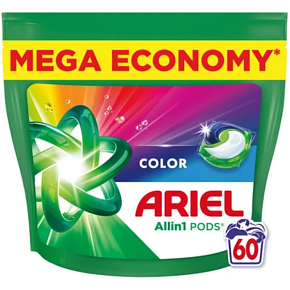 Ariel kapsule na pranie Color, 60 ks