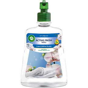 Air Wick Active Fresh prádlo a bílá orchidej náhradná náplň do difuzéra 228 ml