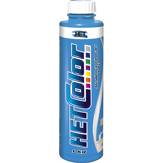 Het Hetcolor malířská tónovací farba, 0410 svetlo modrá, 1 kg