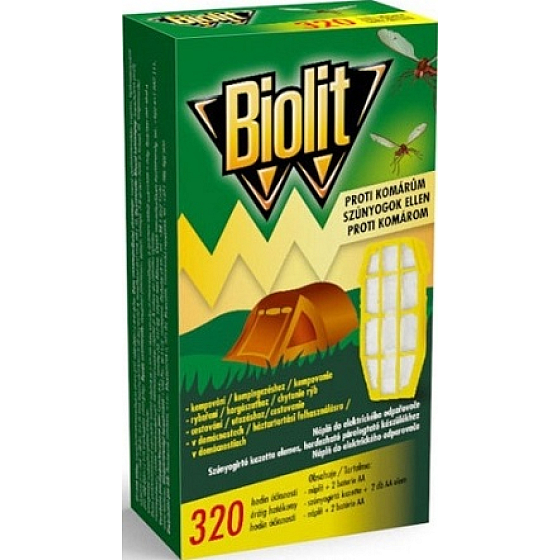 Biolit Proti komárom náplň do elektrického odparovača 1 kus + batérie 2 kusy