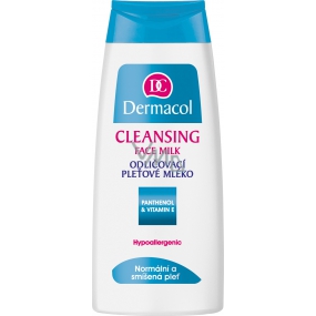 Dermacol Cleansing Face Milk odličovacie pleťové mlieko 200 ml